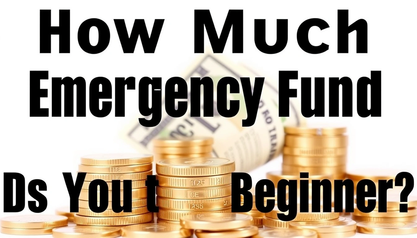 How Much Emergency Fund Do You Need as a Beginner?