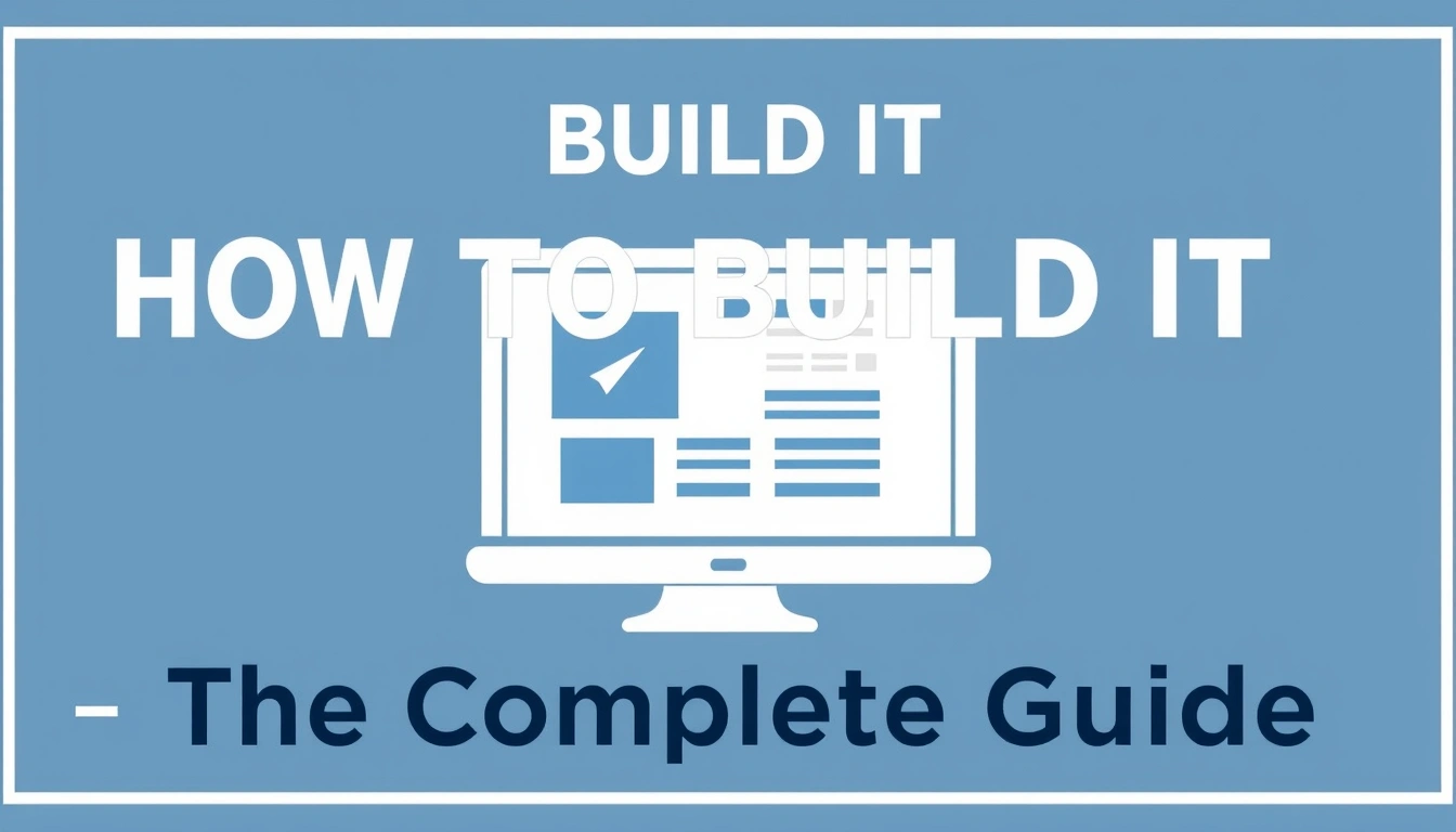 How to Build It Fast — The Complete Guide